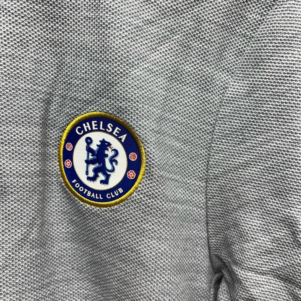 NWT Nike Chelsea Grand Slam Polo Wolf Grey/Anthracite - Picture 5 of 6